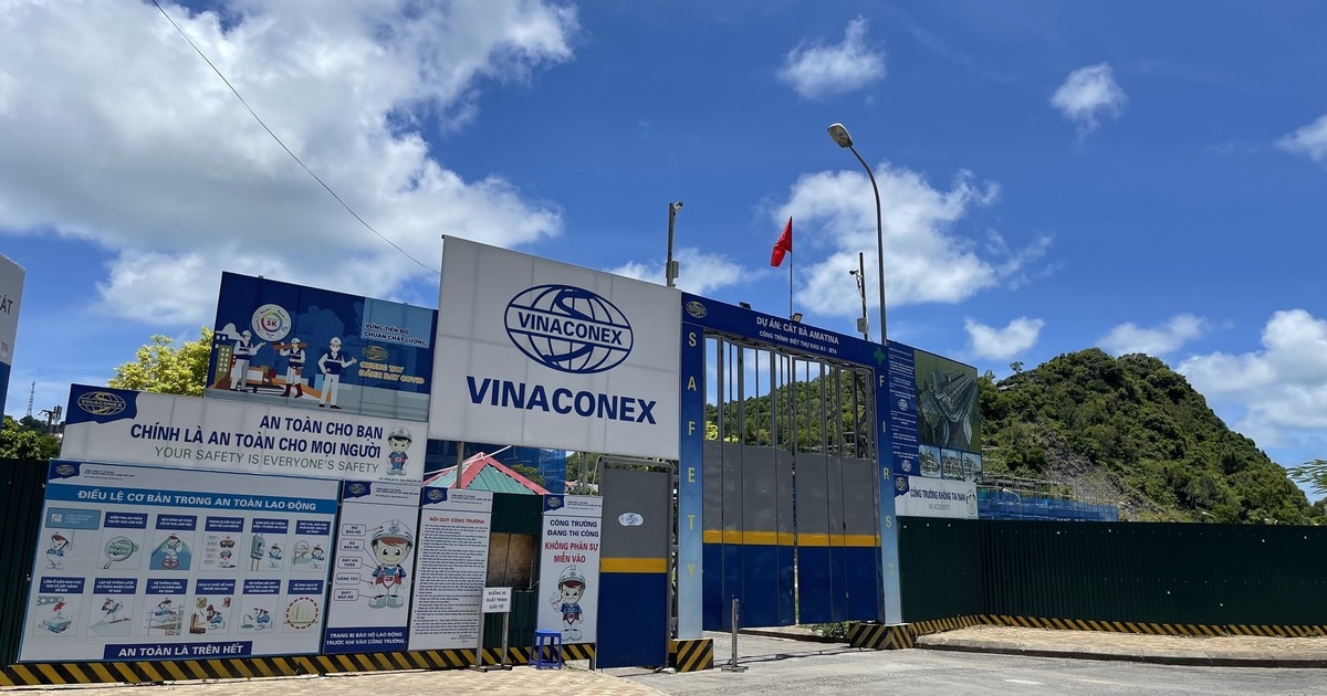 Vinaconex là chủ đầu tư, nhà thầu xây dựng của nhiều công trình