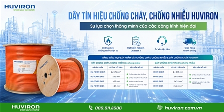 Tiêu chuẩn về dây tín hiệu của hệ thống báo cháy theo TCVN