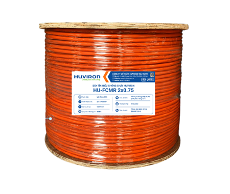 Dây tín hiệu chống cháy HU-FCMR 2x0.75