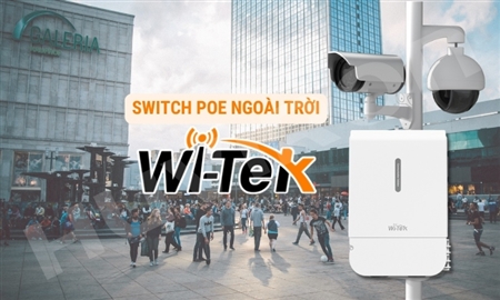 Bộ chuyển mạch PoE ngoài trời thông minh Wi-Tek