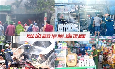 PCCC cửa hàng tạp hoá, siêu thị mini