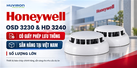 THÔNG BÁO HONEYWELL OSD 3230 & HD 3240 ĐÃ CÓ GIẤY PHÉP LƯU THÔNG