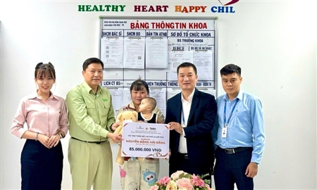 PhucBinh Donation tài trợ mổ tim cho bé Nguyễn Đặng Hải Đăng