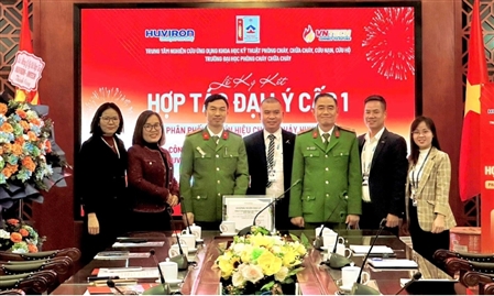 Huviron và VnTech hợp tác phân phối cáp chống cháy Huviron