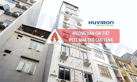 Hướng dẫn chủ trọ PCCC nhà trọ 5 tầng, 4 tầng, 3 tầng