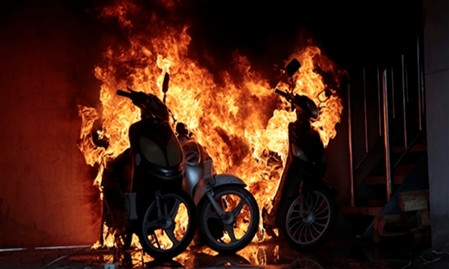 Hướng dẫn chữa cháy phát sinh do pin lithium – ion