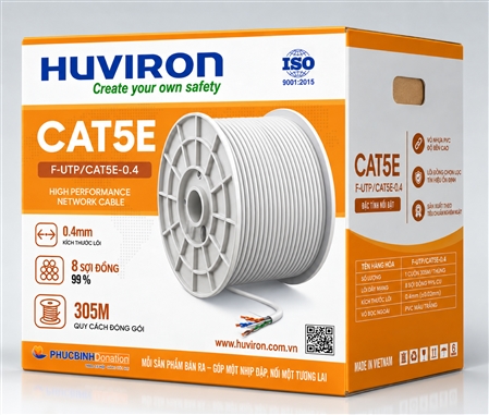 Cáp mạng F-UTP/CAT5E-0.4