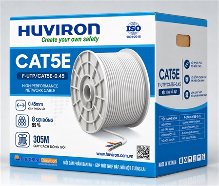 Cáp mạng F-UTP/CAT5E