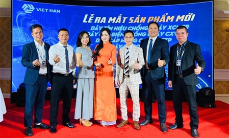 Nhà máy Việt Hàn – Huviron ra mắt cáp chống cháy mới
