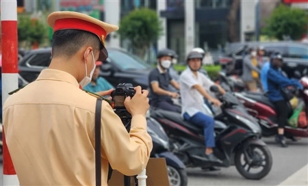 Camera mini chuyên dụng ghi hình các lỗi phạt nguội giao thông