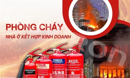 Biện pháp phòng cháy nhà ở kết hợp kinh doanh