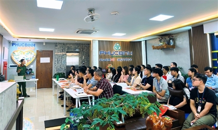 Huviron Việt Nam tổ chức tập chuấn kỹ năng PCCC & CNCH