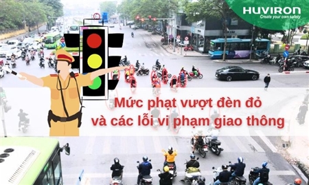 Mức phạt vượt đèn đỏ và các lỗi vi phạm giao thông [Mới nhất 2025]