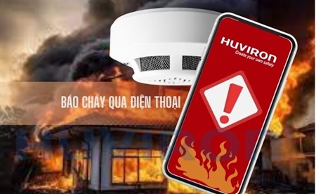 Phân biệt thiết bị báo cháy thông minh qua điện thoại