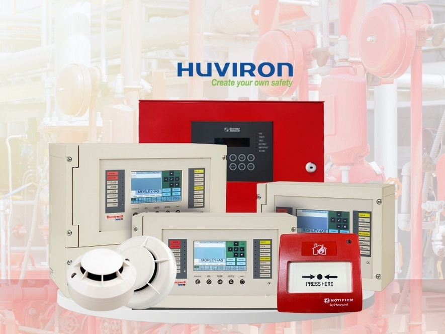 Huviron Việt Nam cung cấp các thiết bị tủ trung tâm báo cháy