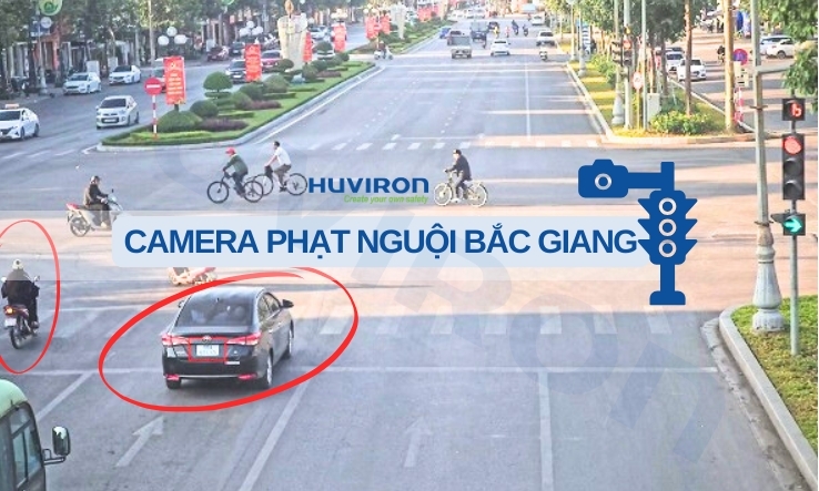 Chi tiết tuyến đường lắp camera phạt nguội Bắc Giang