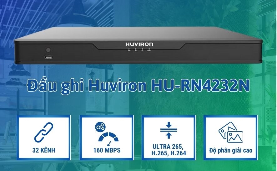 Đầu ghi hình camera HU-RN4232N