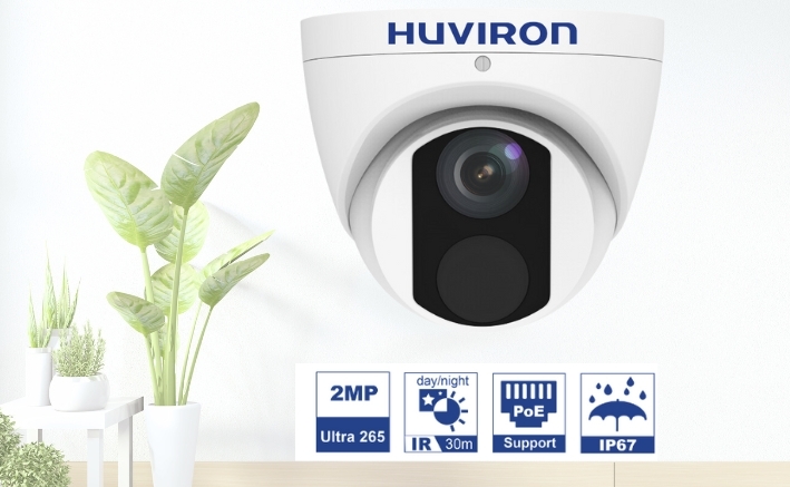 Camera IP Dome Huviron PoE