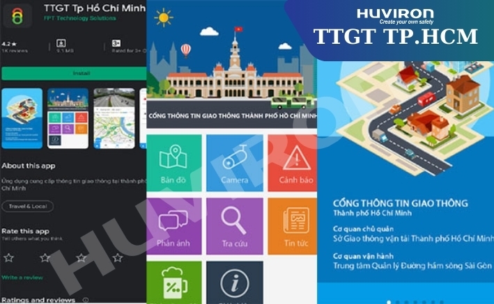 app xem camera giao thông  TTGT TP Hồ Chí Minh