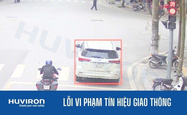 Camera phạt nguội vượt đèn đỏ