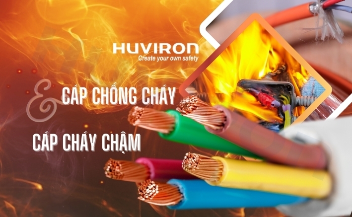 Phân biệt cáp chống cháy và cáp cháy chậm