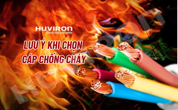 Lưu ý khi lựa chọn cáp chống cháy